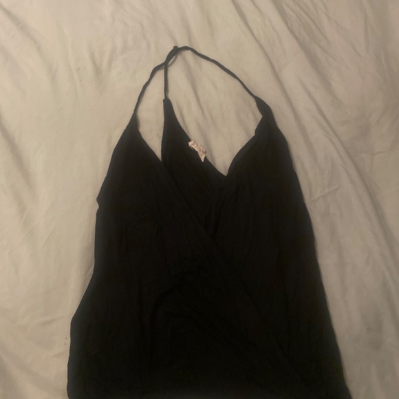 Black Cowl Neck Top - Picture 2 of 2